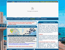 Tablet Screenshot of lagoapraia.com.br
